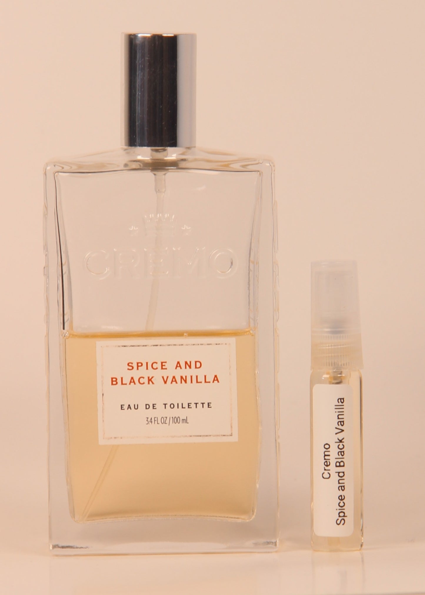 5ml Sample of Cremo Spice and Black Vanilla