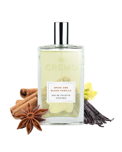 Sample of Cremo Spice and Black Vanilla