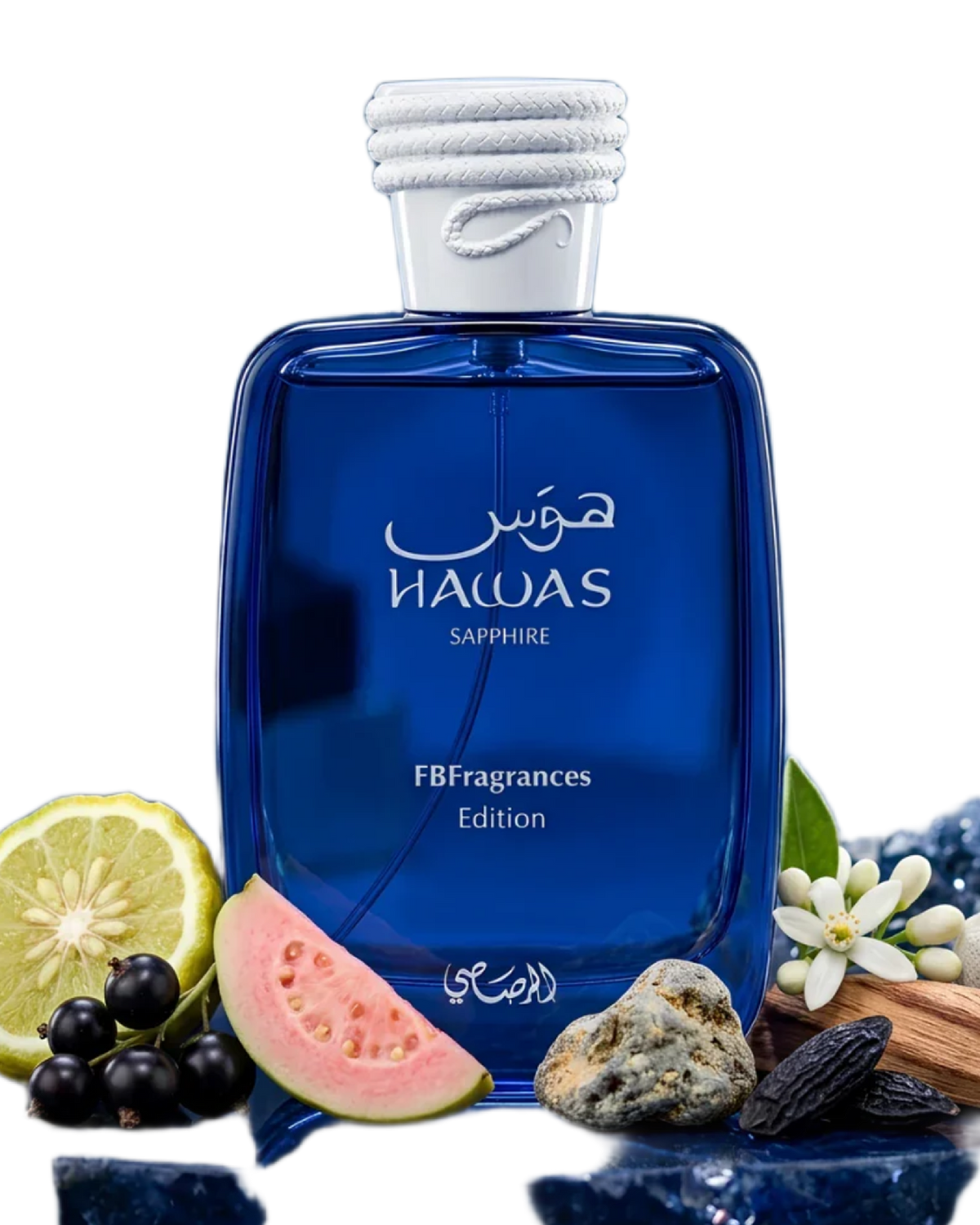 Sample of Rasasi Hawas Sapphire FB Fragrances Edition